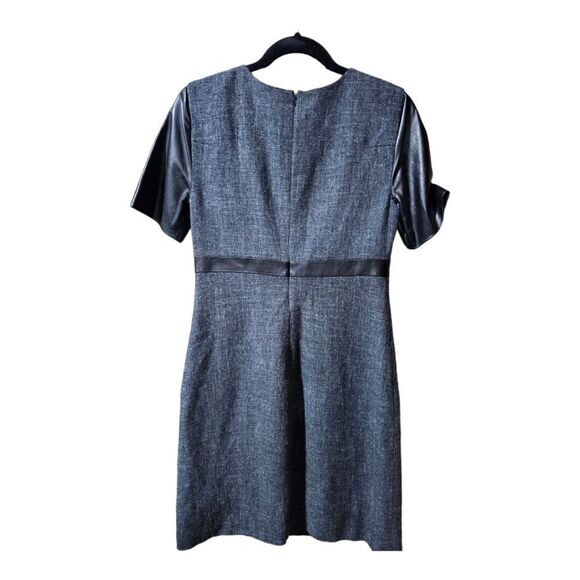 ROBERT RODRIGUEZ Tweed/Leather Dress - Size 8 - Picture 3 of 8